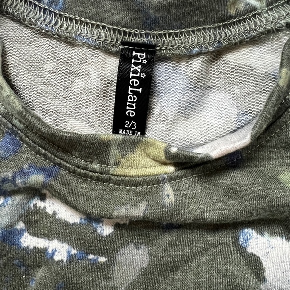 Pixie Lane Paint Splatter Crewneck Pullover - Picture 3 of 4